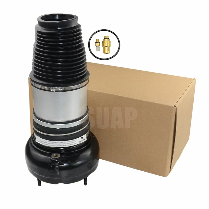 Saco dianteiro da mola da suspensão do ar, apropriado para Volkswagen, Huiang, Bentley, multifunction, Porsche, Macan, Audi A8, A6, C7, D4, 4H0616039AP, 2 PCes