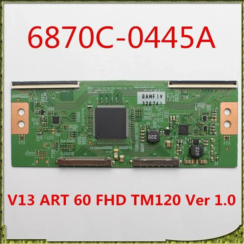 

6870C-0445A Tcon Board 6870C 0445A V13 ART 60 FHD TM120 Ver 1.0 for 60 Inch TV Original Logic Board T-con 6870C 0445A Tcon Card