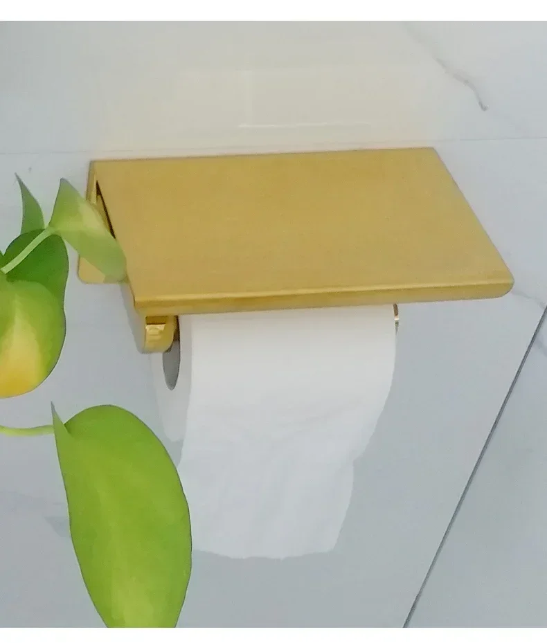 It can be non-perforated, toilet tissue box, paper towel holder, waterproof pendant, light luxury bathroom, toilet paper box