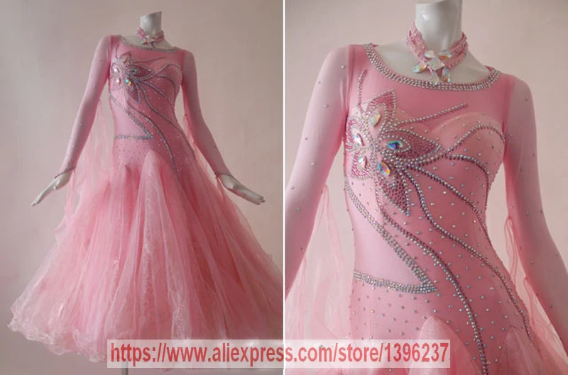 

Ballroom Dance Dresses Women High Quality Custom Made Profession Tango Flamenco Modren Waltz Ballroom Competition Dance Dress