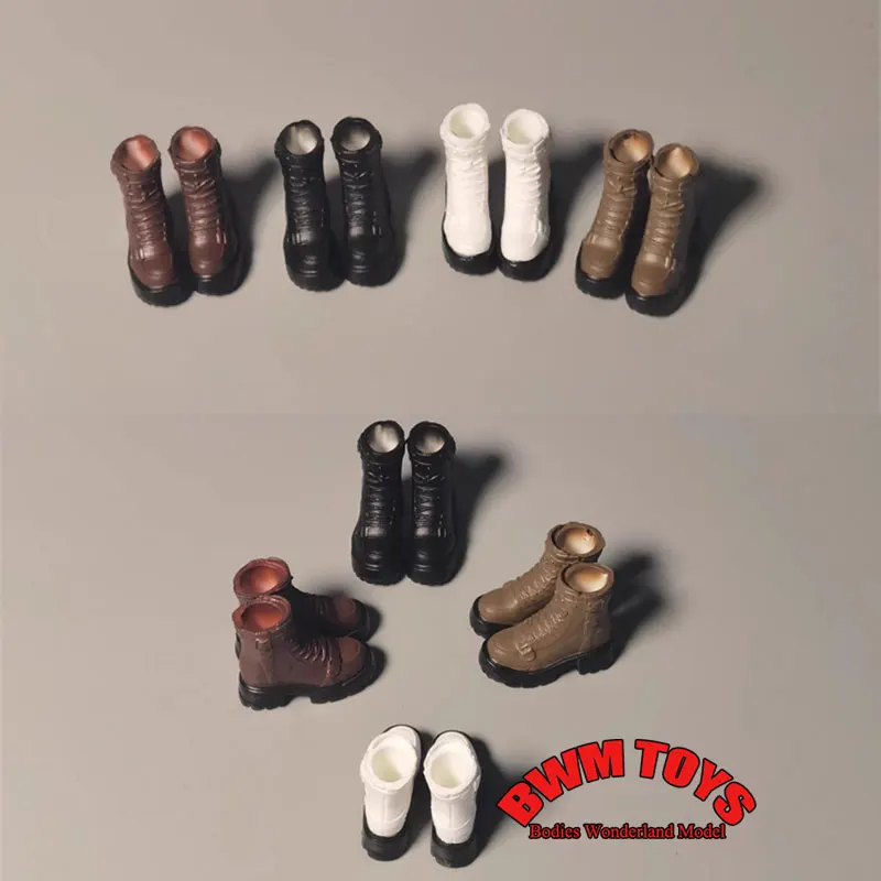 

В наличии cdtoys cd077 масштаб 1/12 женщина-солдат панк мотоцикл короткие ботинки на толстой подошве для 6-дюймовой экшн-фигурки куклы