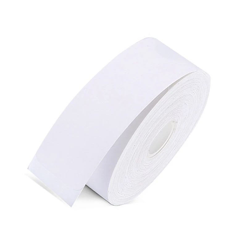 Niimbot D101 D11 D110 White Label Printing Paper Name Sticker Adhesive Book Stationery Labeling Machine Labels Roll