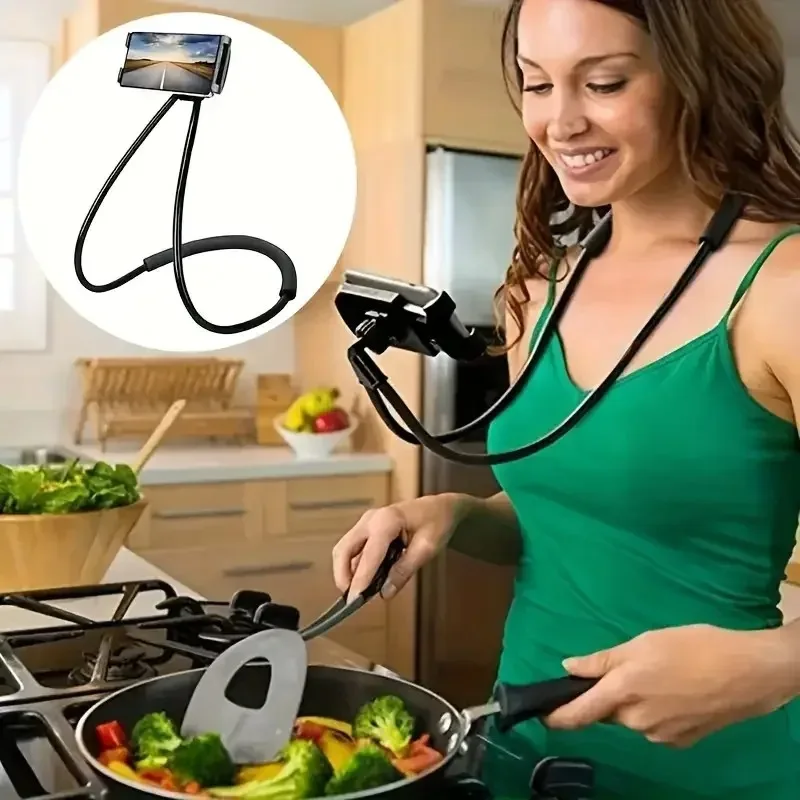 

Универсальный держатель для мобильного телефона, выдвижная подвесная палка для селфи, регулируемая на 360 градусов ° Вращающийся держатель для iPhone