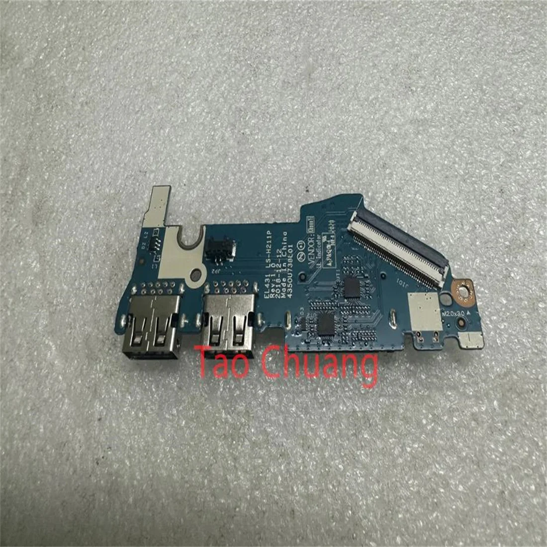 FOR Lenovo Xiaoxin-14 14IIL S340-15IWL 2019 Card Reader USB Board Switch Button Board EL431 LS-H211P
