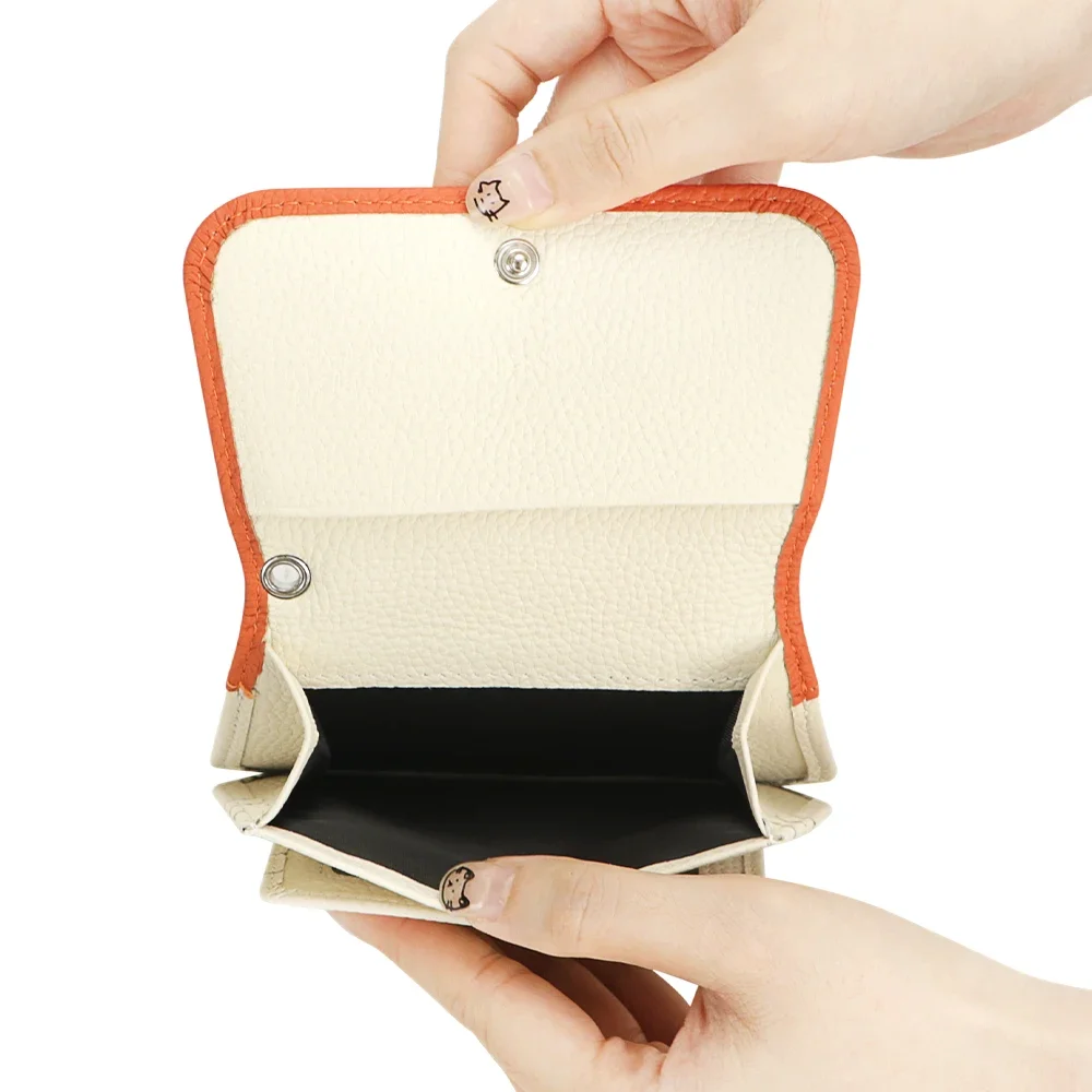 Royal Bagger dompet pendek pemblokir RFID, dompet kartu kredit kulit asli, dompet koin dengan gantungan kunci 2137