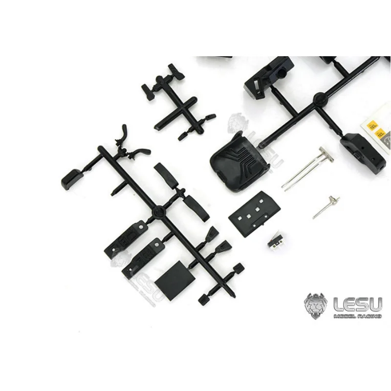 1/14 Bagger-Modell, Modifikation eines Baufahrzeugs, Sitz mit Schalterinstallation, simulierte Form für das Innenraumdesign der Fahrerkabine, Modell Le – Detail 9