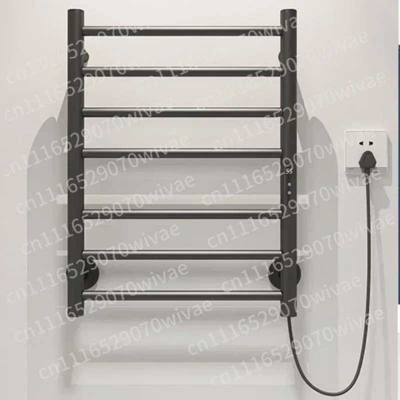 Stainless Steel Electric Towel Warmer, Smart Constant Temperature Heated Rack for Bathroom Home Hotel Use