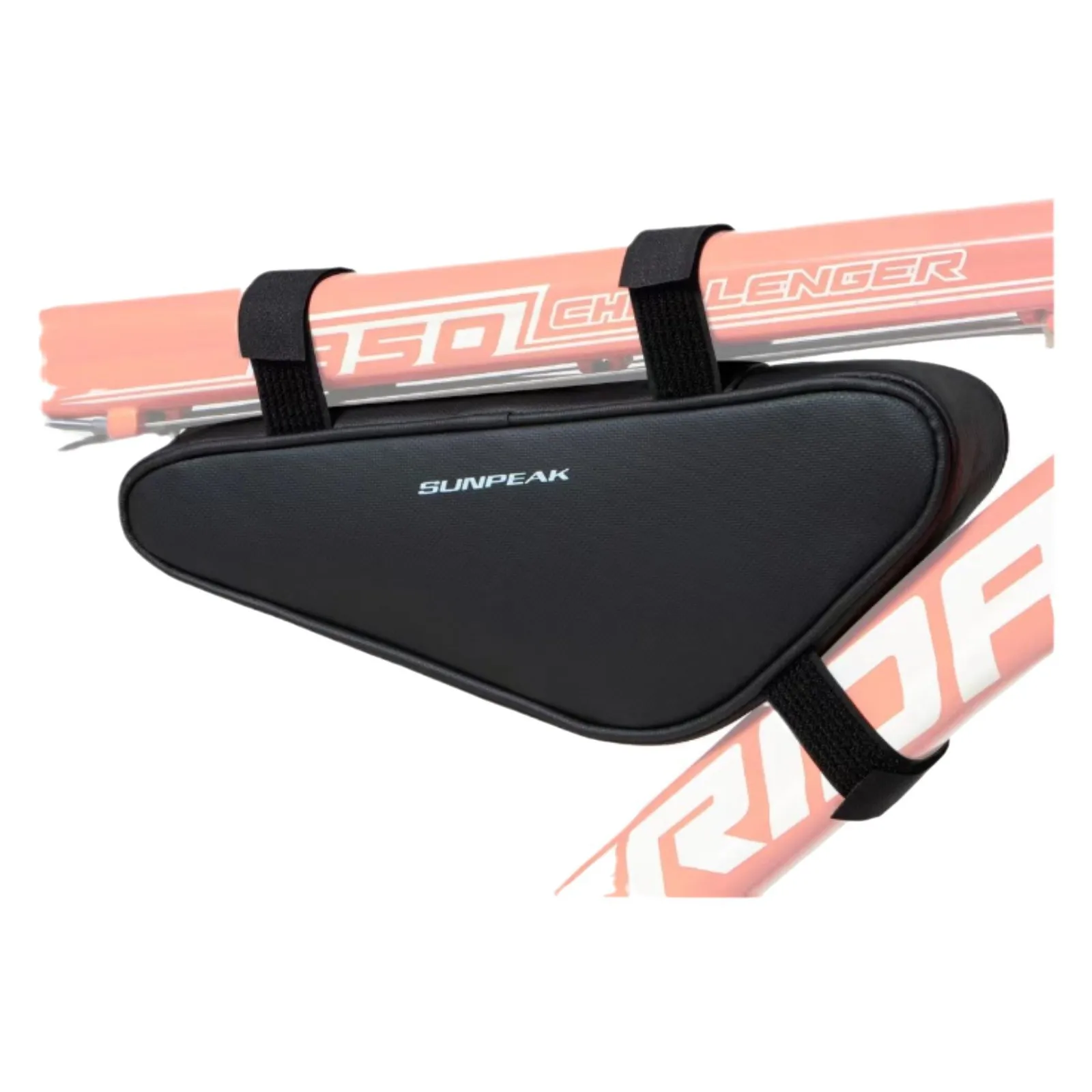 

STLF Waterproof Bicycle Triangle Bag with Leather Handlebar TPU Mobile Phone Storage Bike Pouch Cycling Accessory Accessory