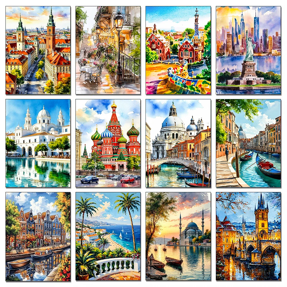 Watercolor Landscap…