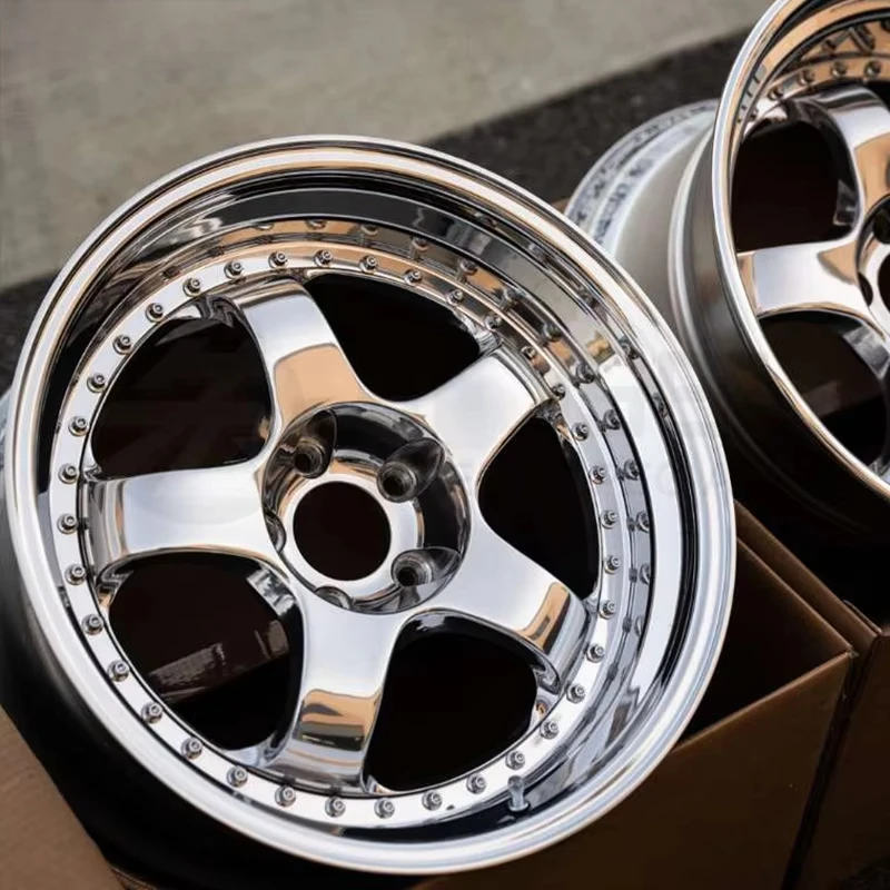 2-pcs Silver Aluminum Alloy Wheels 19 20 21 22 24 26 Inch Wheels Luxury 5x114.3 5x112 5x130 Car Wheel Rays Shape