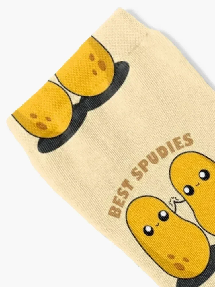 Cute Cartoon Potato || Best Spudies || Kawai Socks fashionable designer Women's Socks Men's