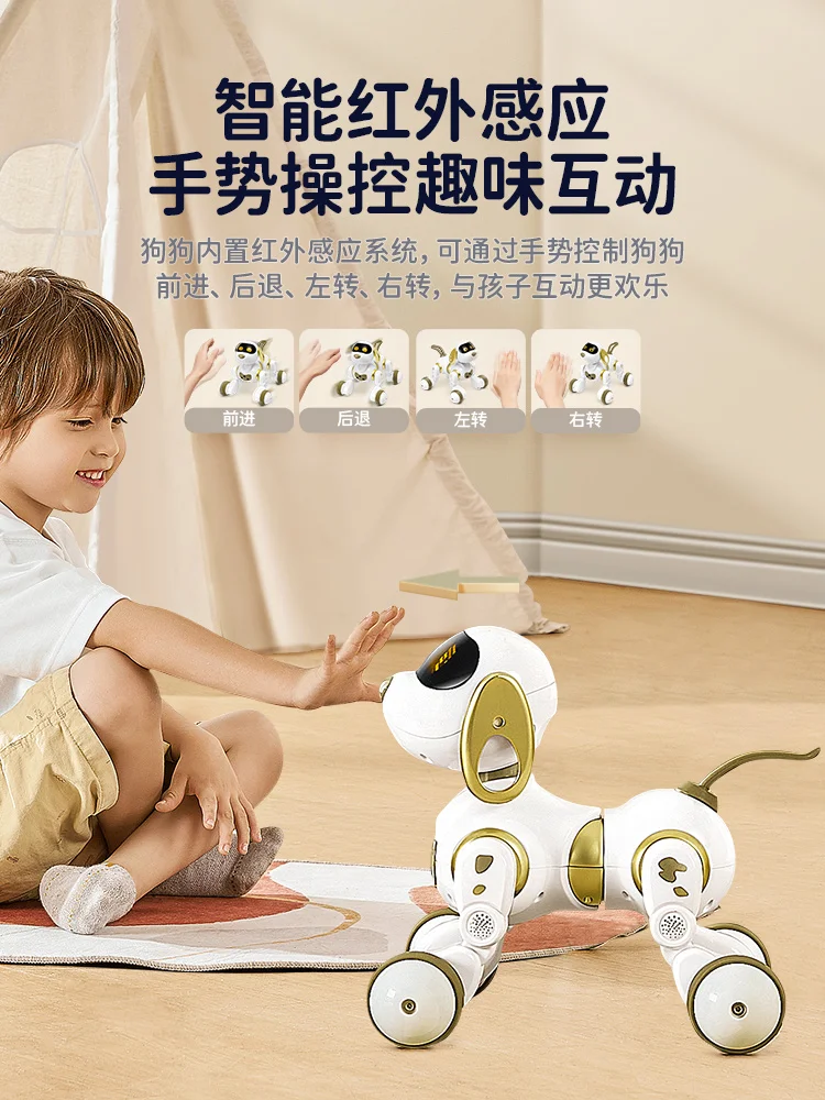 Original Vector Robot Toys Kids AI Birthday Gifts Smart Sound Early Education Children