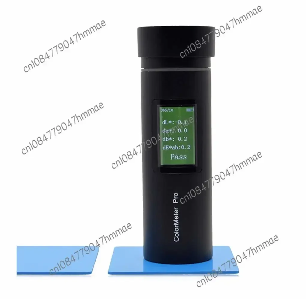 Digital Colorimeter Color Meter Tester 8mm with Color Screen Display Wavelength Range 400 to 700nm