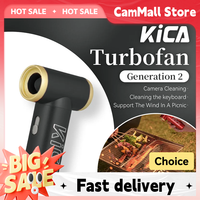 100000RPM KICA Jetfan 2 Air Blower Portable Turbo Fan Compressed Air Duster Computer Keyboard Cleaner for PC Car Camera