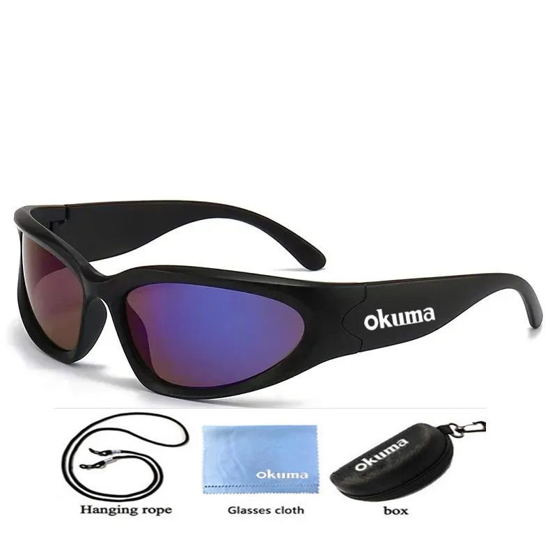 

Y2k sunglasses for men and women, cyberpunk glasses, technological and high-end sunglasses, cycling silver sun protection goggle