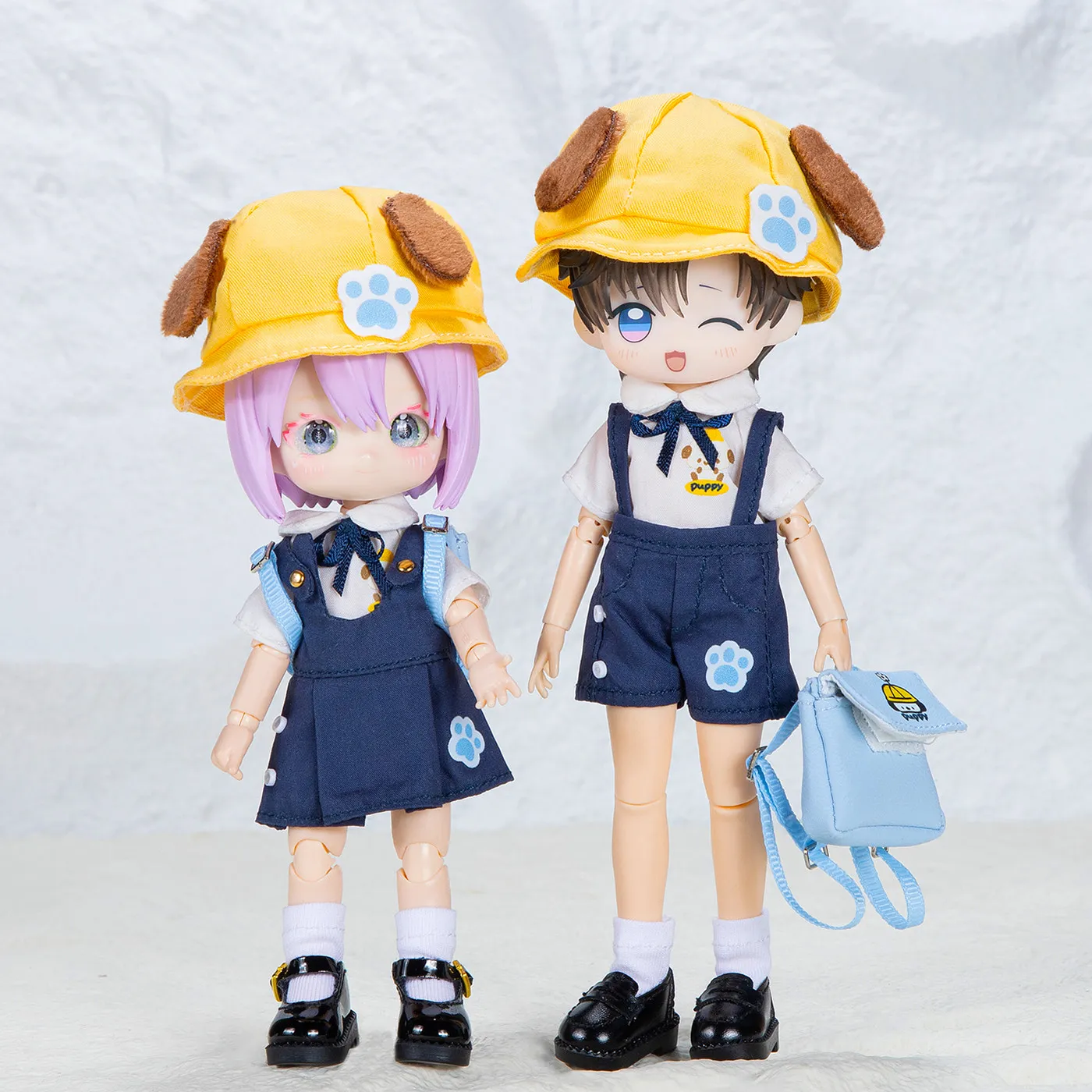 

Ob11 Kindergarten Doll Clothes Big Ear Animal Hat Set Doll Clothes Doll Accessories For P9 P10 Ob11, Obitsu 11, Molly, Gsc