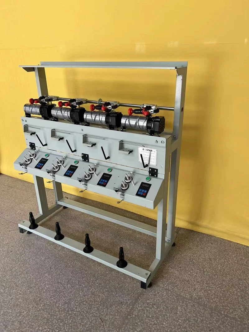 custom spool one head  yarn winding machine factory price