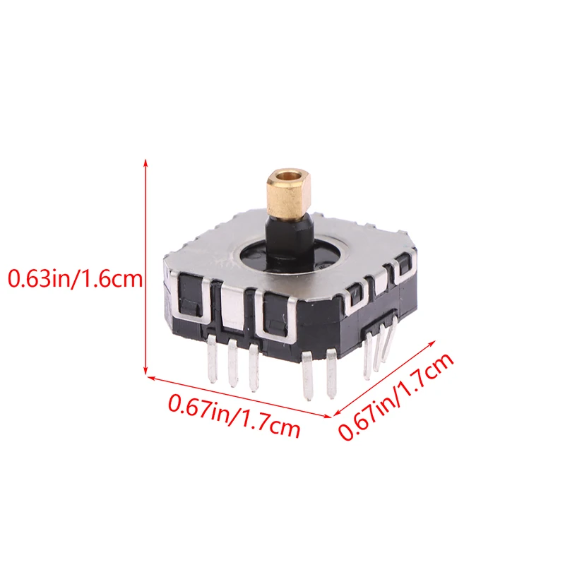 1Pc FJ08K-S Joystick With Switch B10K Push Button Joystick Potentiometer Handheld Game Console PSP 4-way Rocker Switch