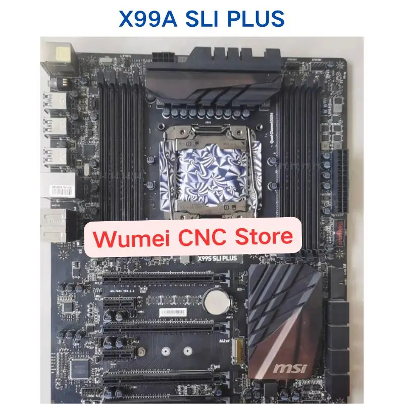 

Second-hand test OK for X99A SLI PLUS motherboard