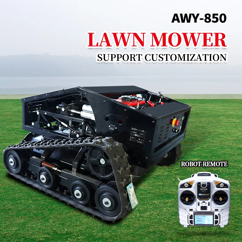 Customized Cheap Brush Hog Golf Mower Zero Turn Lawnmowers 16hp 452cc Petrol Remote Control Lawn Mower Robot