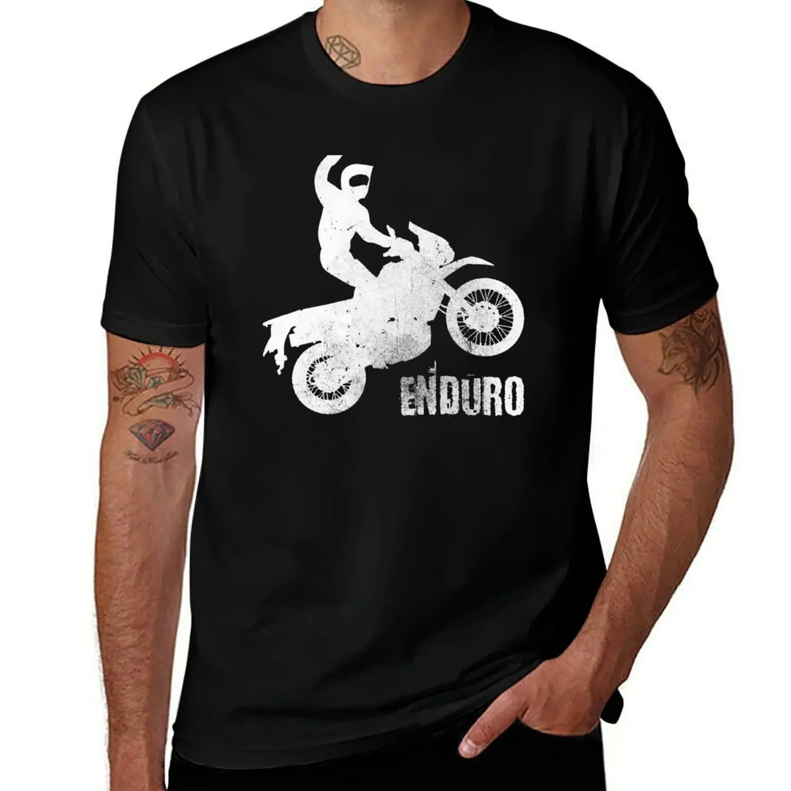 

KLR650 Winning Pose KLR 650 Enduro Dual Sport Off Road Motorcycle T-Shirt summer 2025 tops plus size tops funny t shirts for men