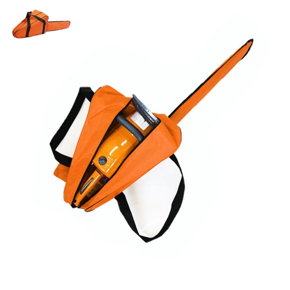 1pcs 20Inch Oxford Cloth Chainsaw Storage Bag Portable Protective Case Waterproof For Guide Bars Up To 16inches For Electric Saw