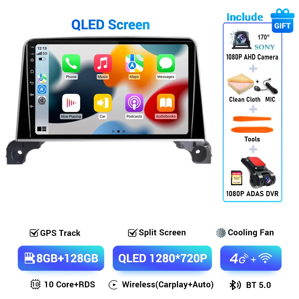Android 15 Carplay Auto 360 Camera Voor Peugeot 5008 4008 3008 2017 2018 2019 2020 Autoradio Multimedia Speler navigatie Gps Dsp