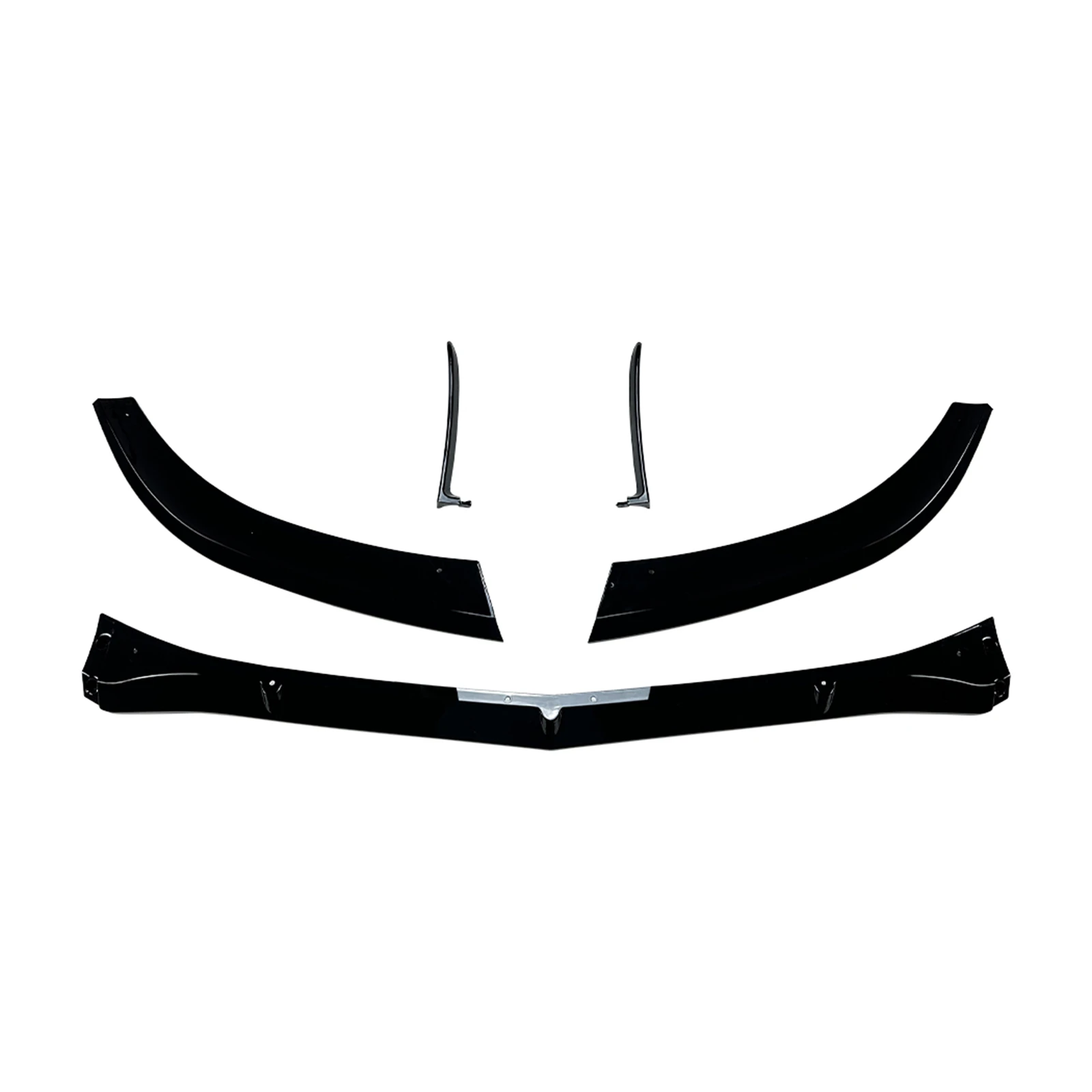 

For Mercedes Benz C Class W205 S205 2015-2022 C63 AMG 4-Door/5-Door Front Bumper Spoiler Lip Lower Splitter Protector Blade Kit