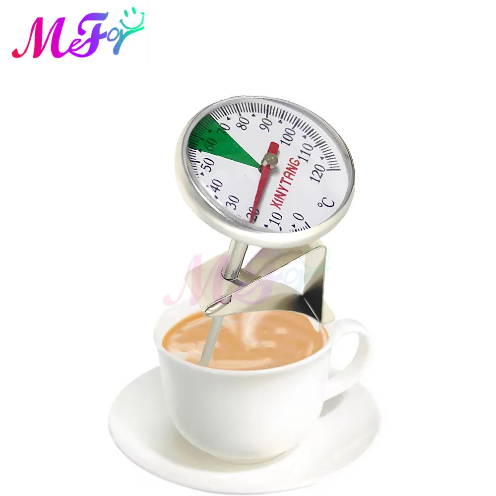 Coffee Cup Thermometer Water Bottle Stainless Steel Coffee Flower Needle Kitchen Food Oil Milk Thermograp Water Baking OvenTool