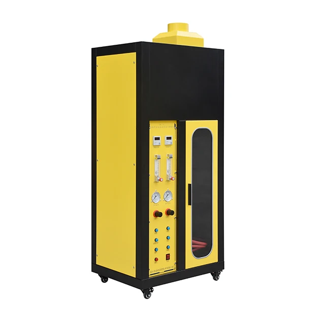 Single Cable And Wire Burning Test Machine Vertical Flame Testing Equipment