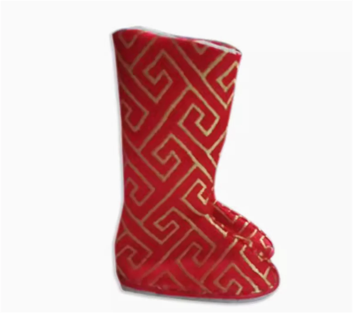 古代女性の靴 1/6スケール クラシックブーツ 布製 黒 赤 ピンク 黄色の靴 12インチ アクションフィギュア モデル玩具用