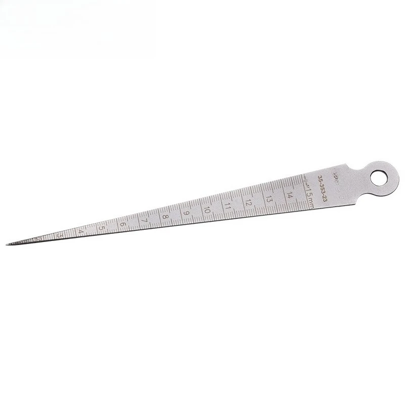 

Stainless steel gauge 15mm aperture gauge, clearance gauge, tapered gauge, gauge 35-353