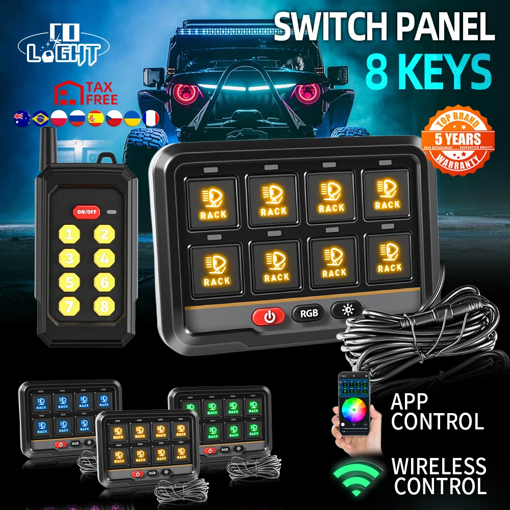 Co Light Rgb 8 Gang…