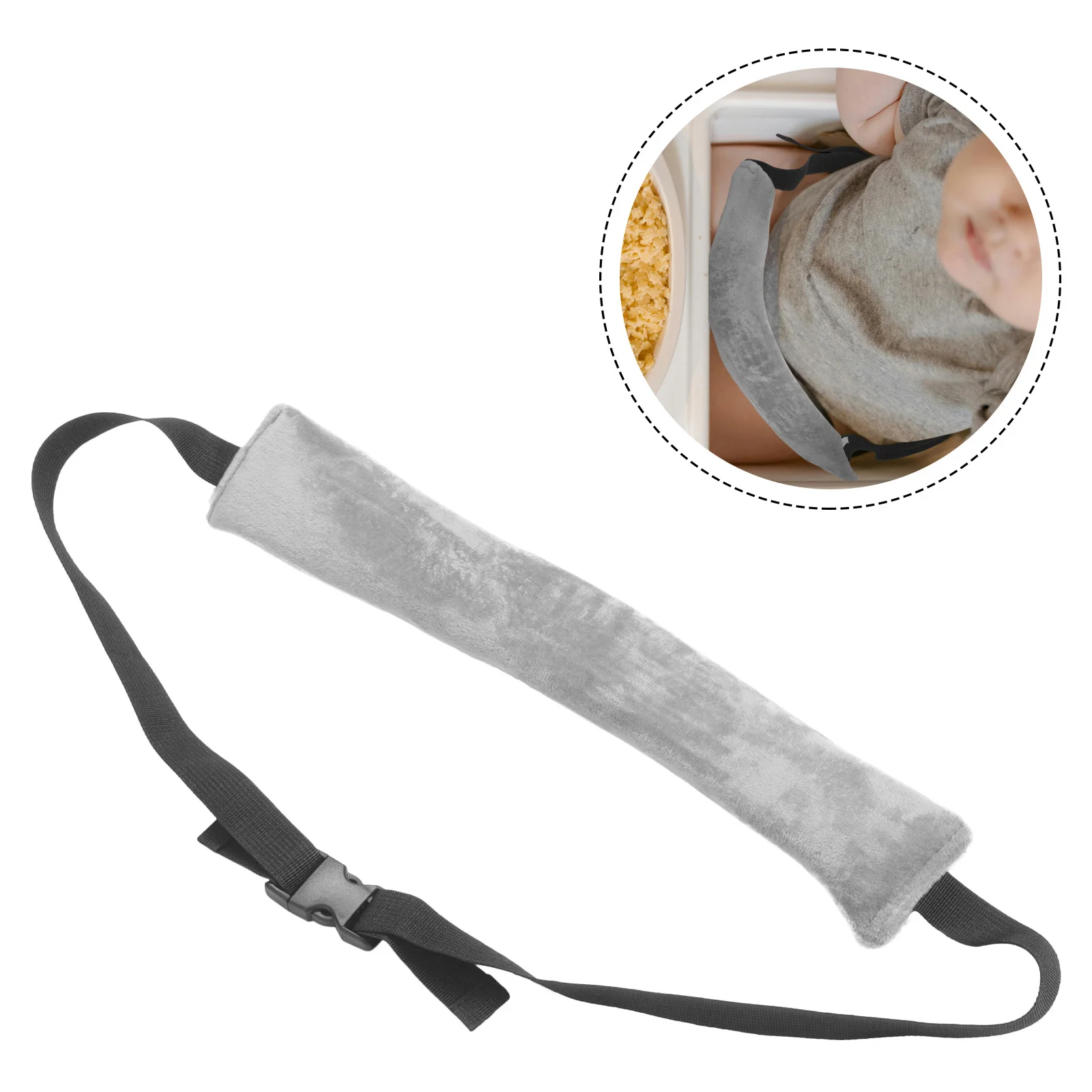 حزام أمان لكرسي الأطفال العالي قابل للتعديل ومحمول للأطفال الرضع وحزام كرسي مرتفع عالمي #5