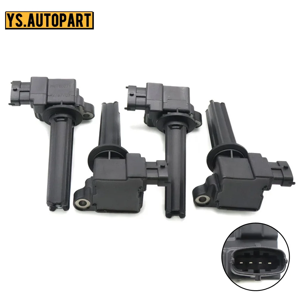 H6T60271 1/4PCS Car Ignition Coil For OPEL SIGNUM VECTRA SAAB 9-3 9-3X 2.0L VAUXHALL SIGNUM VECTRA 06-11 UF-526 12787707