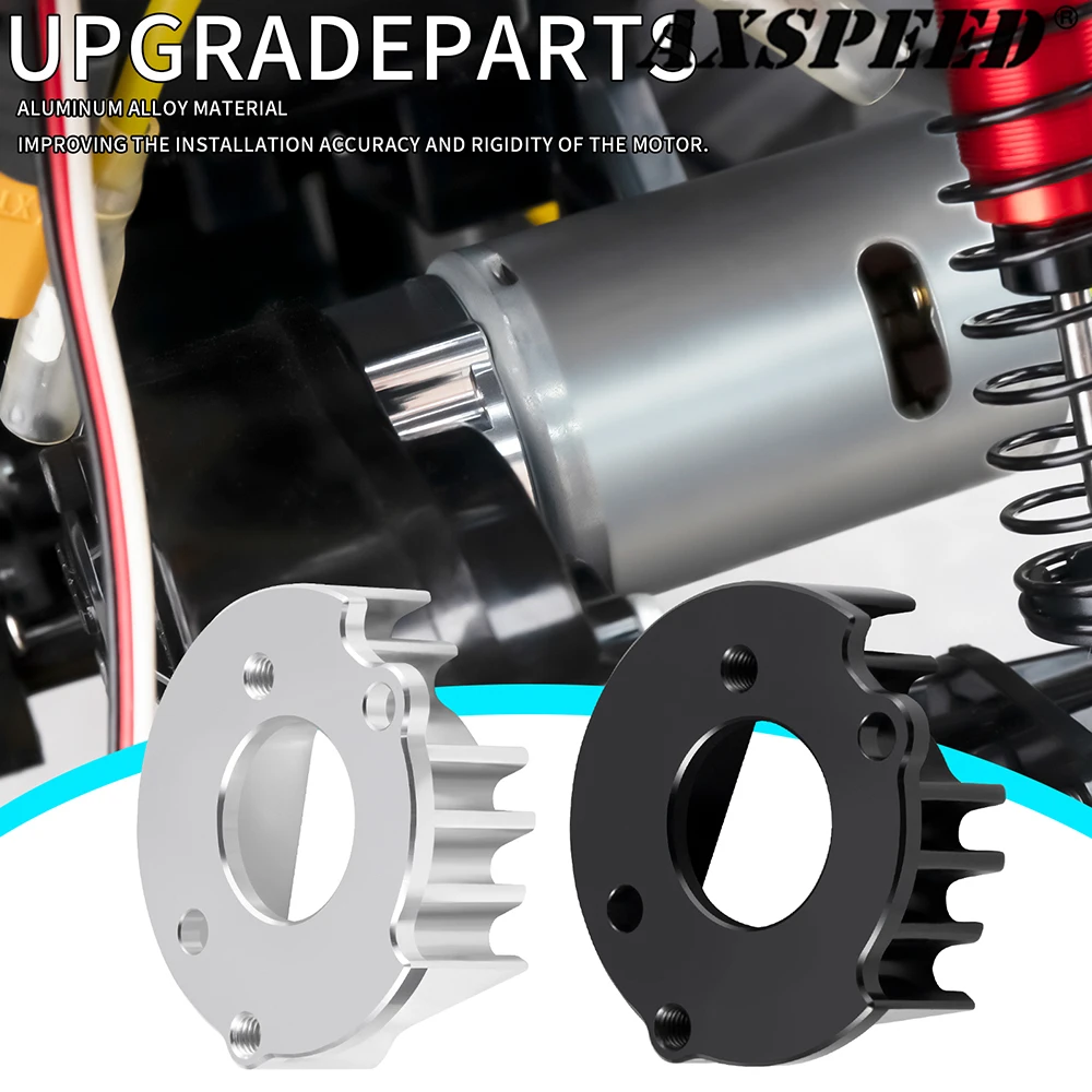 AXSPEED Aluminum Alloy Motor Mount Fixed Bracket for 1/12 Tamiya Lunch Box 57409 Upgrade Parts