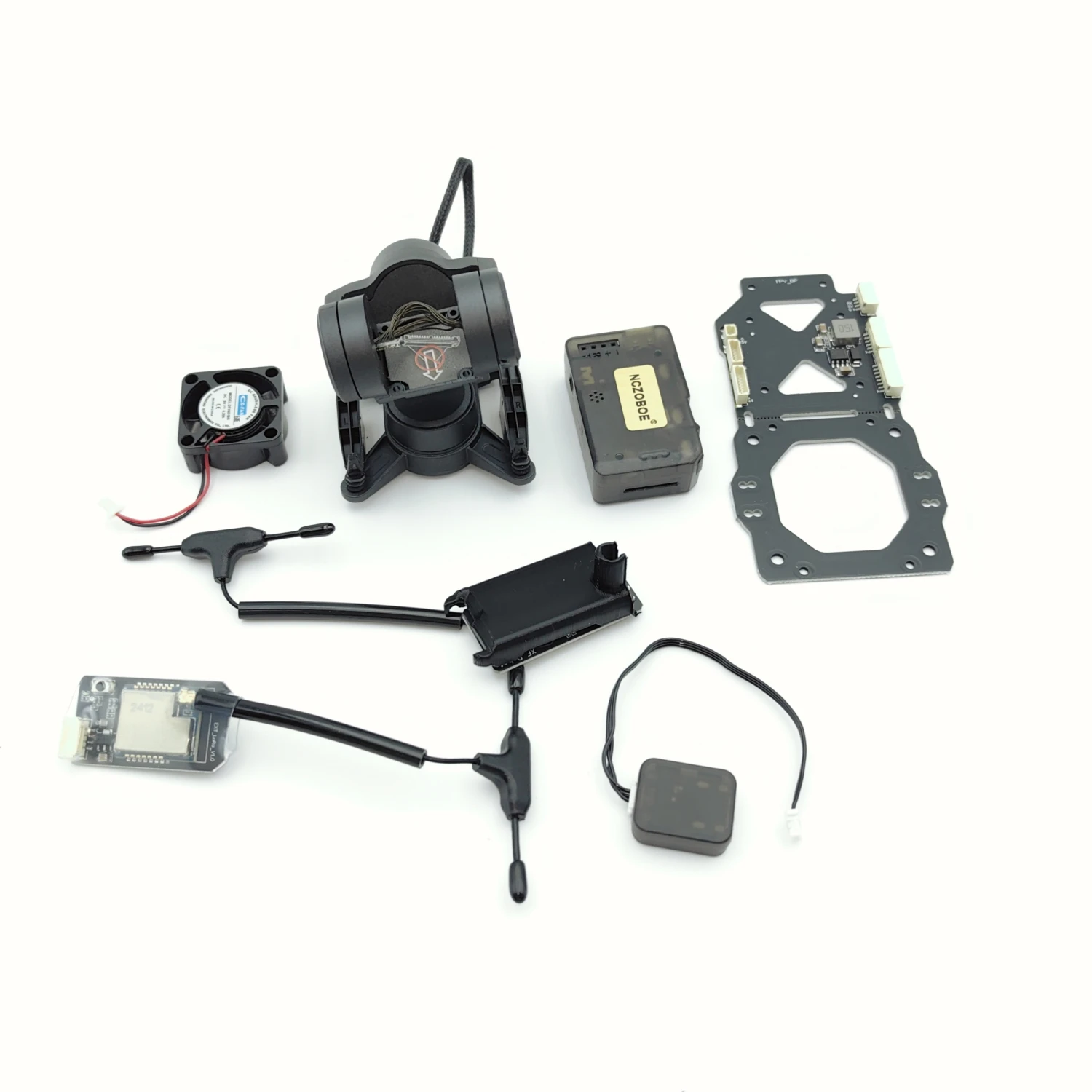 NCZOBOE C-20T 3Axis Gimbal FPV Increased Stability PTZ Support  O4 Camera Support Head Chase Control