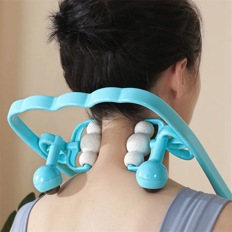 

Neck and Back Massager Magnetic Neck Massager for Body Massager for Neck Massager Neck Stretcher Muscle Massage Shoulder Massage