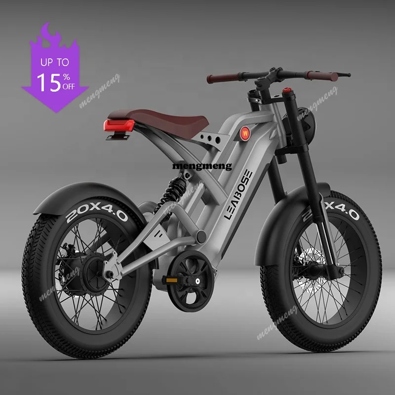 A61 Transformers 1000W/1500W Enduro Ebike Electric Dirt Bike Electric Motorcycle Electric Mountain Bicycle for Adults