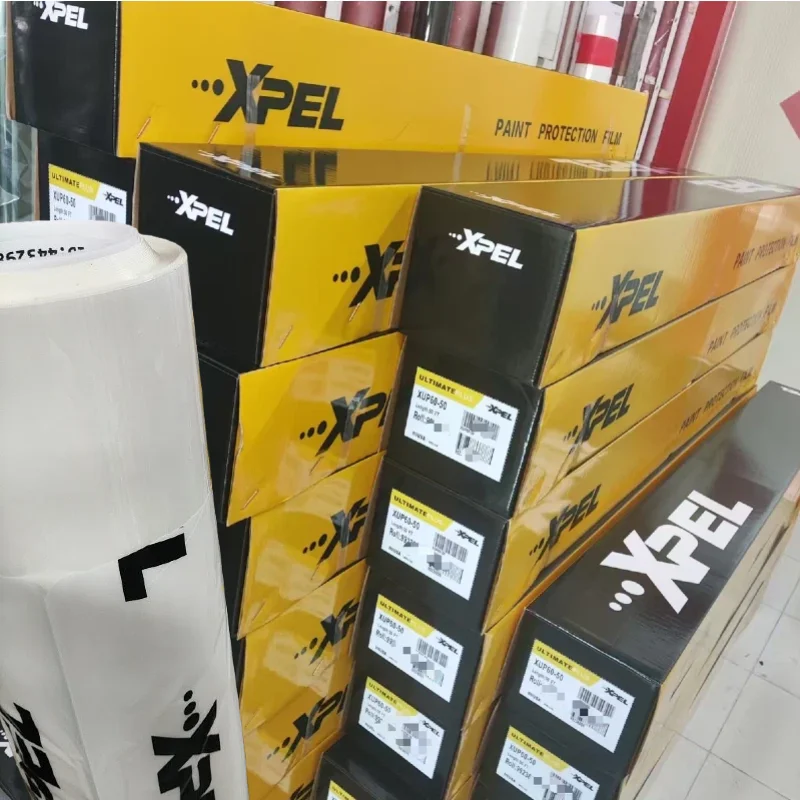 

Автоматическая защитная пленка для краски XPEL Ultimate Plus, глянцевая черная матовая прозрачная самовосстанавливающаяся ТПУ PPF термостойкая