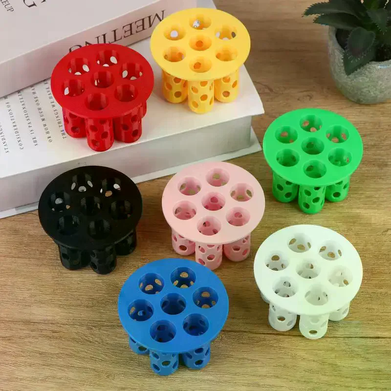 7-Hole Seed Germination Tray Easy Setup No Soil Seedling Tray Space-Saving Garden Nursery Pot DIY Home Garden Hydroponic Parts