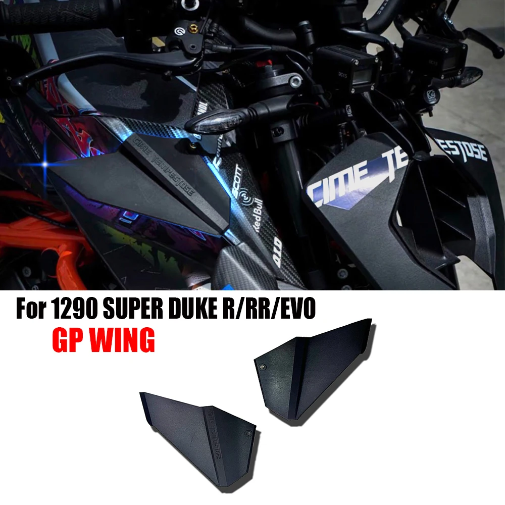 

for 1290 SUPER DUKE R/RR/EVO new motorcycle GP wing front spoiler accessories, front wing spoiler lower lip 2020-2024 2021