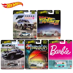 2024 Hot Wheels Premium Pop Culture Barbie Kool Kombi Roadkill Rotsun Custom Ford Escort 1/64 Diecast Car Toy HXD63