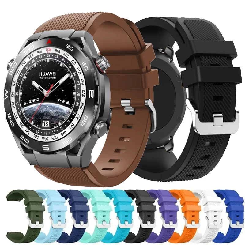 22Mm Silicone Strap…