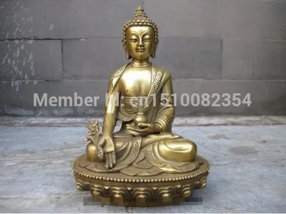 statue-de-bouddha-sakyamuni-en-laiton-et-cuivre-bouddhisme-tibetain-chinois-medecine-15cm-6-pouces