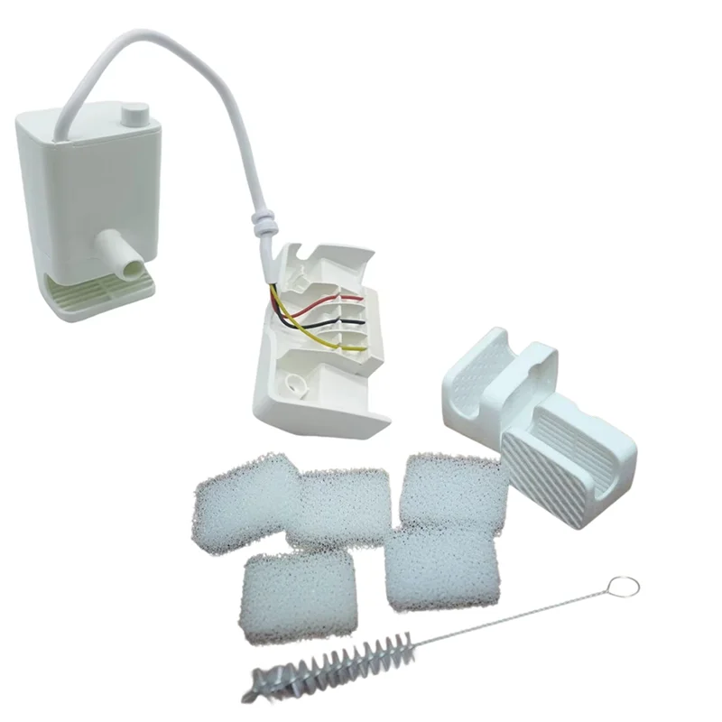 A01V-Pet Distributore di Acqua Pompa Acqua Per Xiaomi Norma Mijia Pet Alimentatore Acqua Sostituzione Motore Telaio Filtro In Cotone E Spazzola