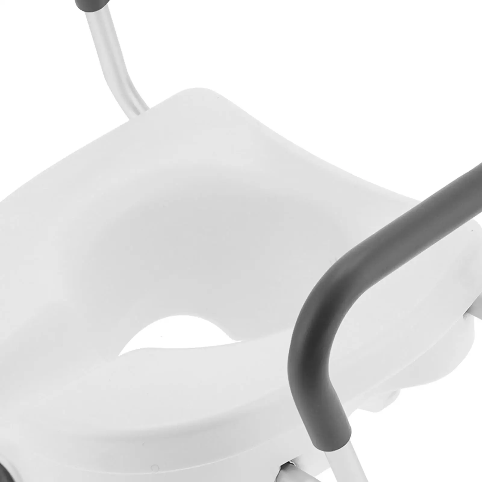 Adjustable Non-Slip Raised Toilet  with Armrests - Ideal Bathroom Aid for seniors & Pregnant Women