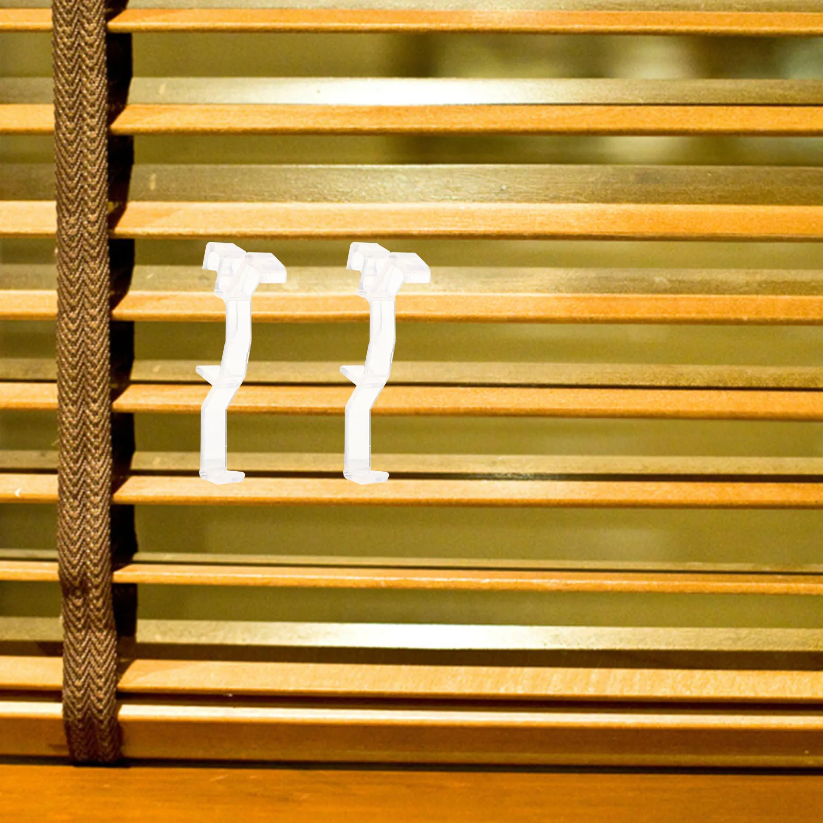 

10Pcs Premium Plastic Valance Clips Clear Blind Accessories Simple Install Home Decor Valance Clips Blind Replacement Parts