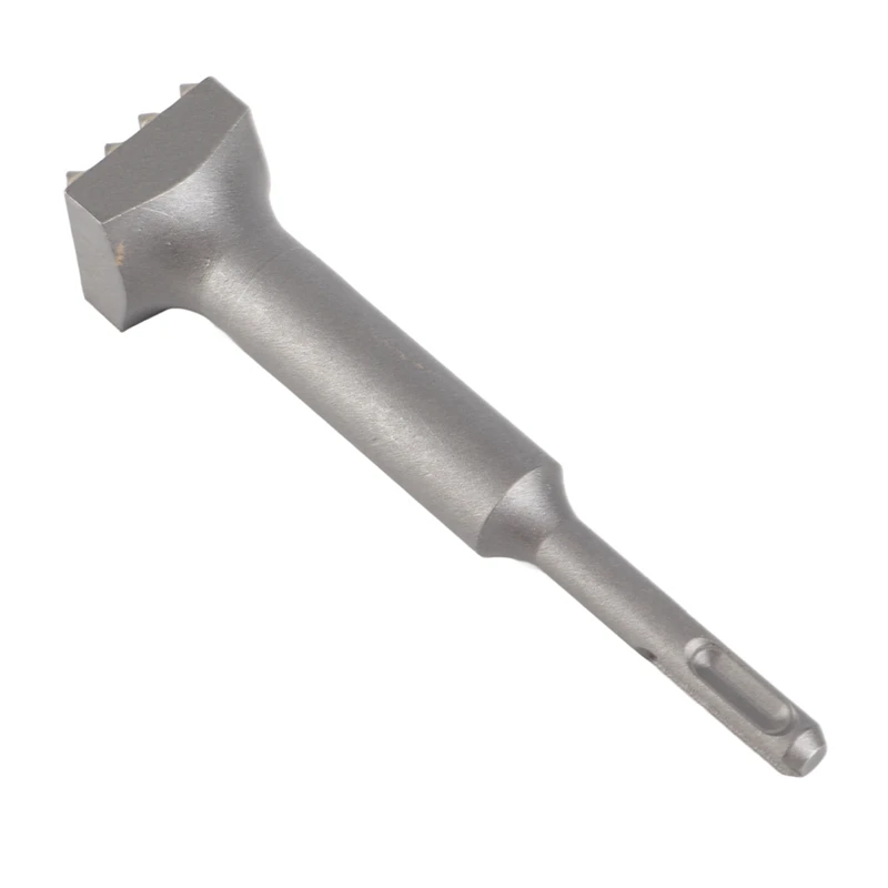 ABVJ-6Inch Testa quadrate Boccola Punta in acciaio Elettrico Fiore Martello Punta da trapano Scalpello con scanalatura per calcestruzzo
