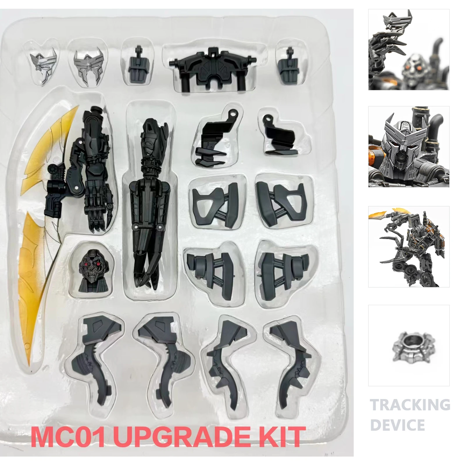 

MC-01 MC01 Weapon Mask Filler Parts Upgrade Kit For Official SS101 Scourge Nemesis Prime Figure Accessories